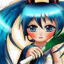 Hatsune Miku on iPad ver. 2