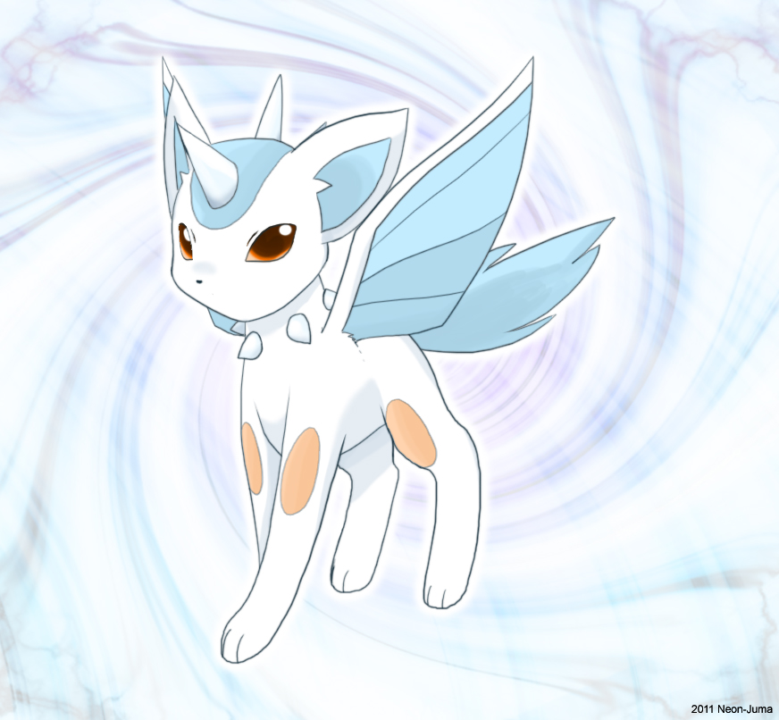 Fake pokemon: Auroreon by Neon-Juma on DeviantArt