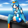 Angry Birds blue bird girl 2