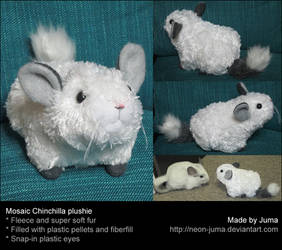 Mosaic Chinchilla plushie