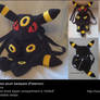 Umbreon plush backpack