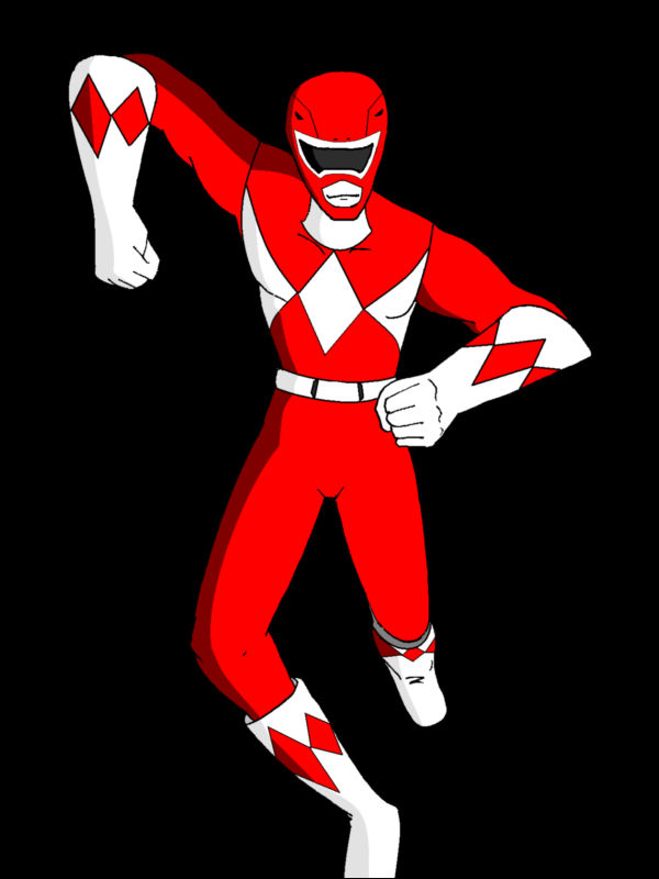 power ranger red by optip on DeviantArt