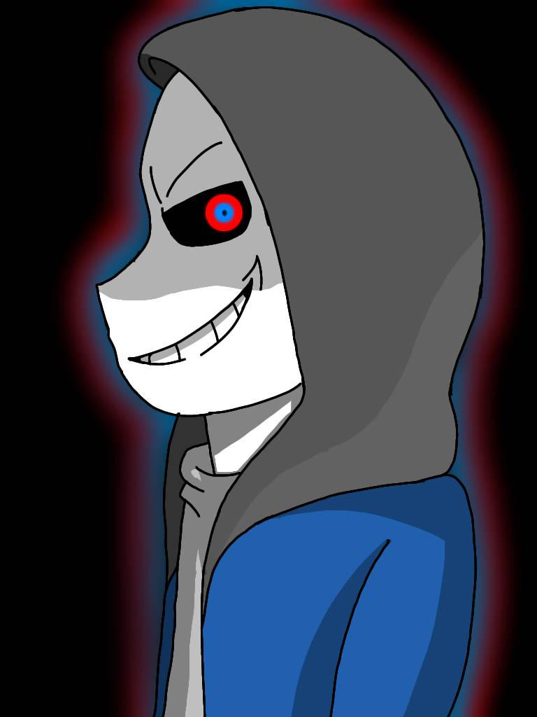 Dust Sans drawing by Error404SansFr by Error404fr on DeviantArt