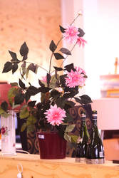 Thrift shop flowers