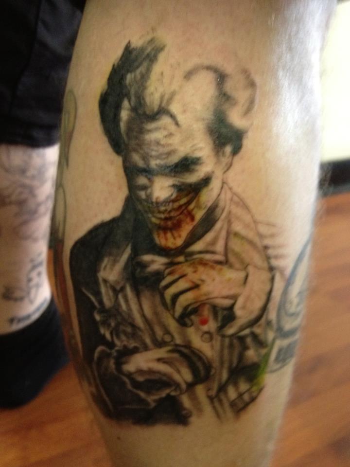 Arkham City Joker Tattoo by magentamorbid666 on DeviantArt
