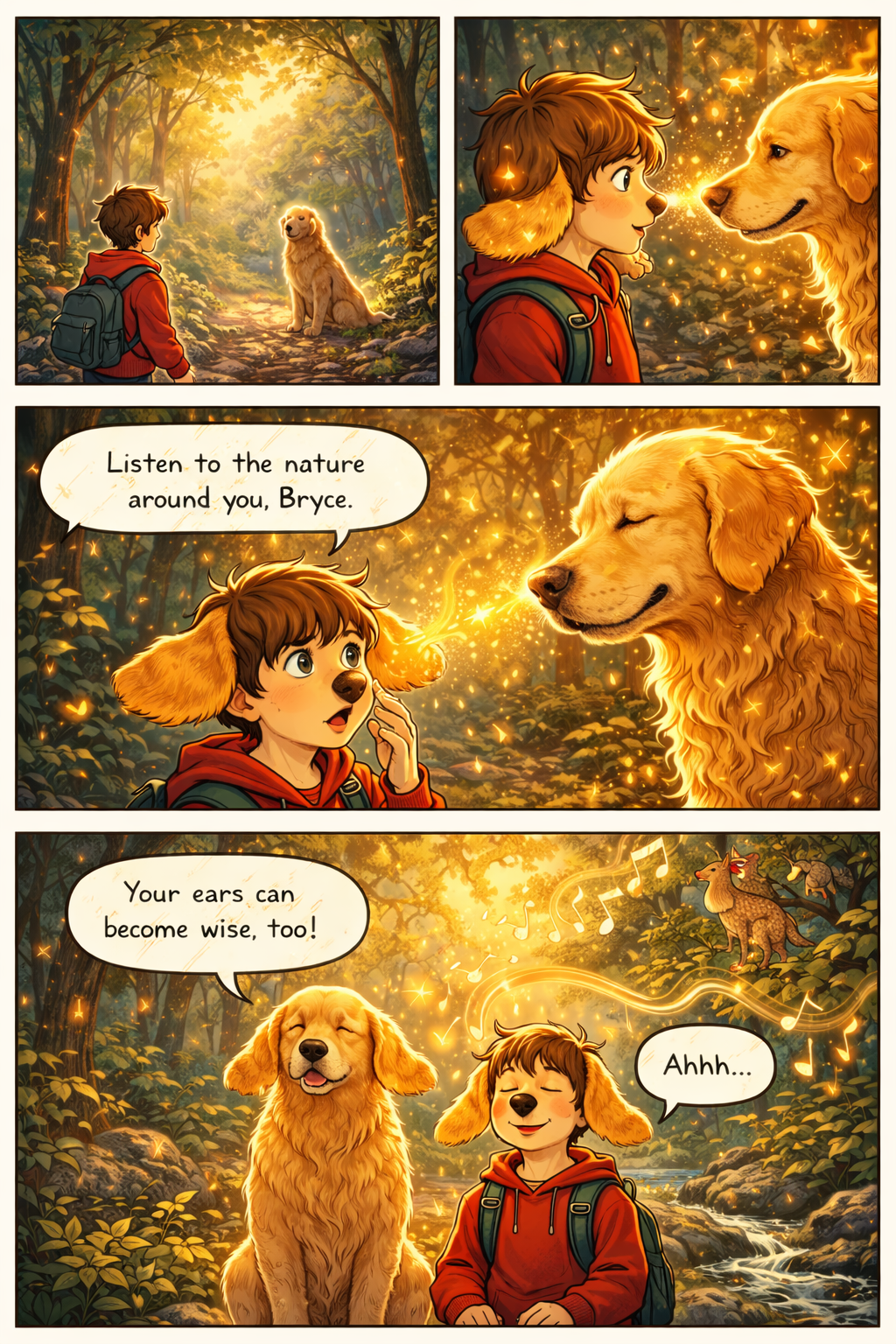Bryce Lesson Bryce and the Golden Lessons: Listening Close by CosmoDalm1991 on ...