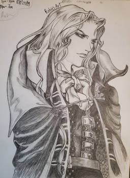 Alucard Symphony of the Night Redraw - 07/24/2019