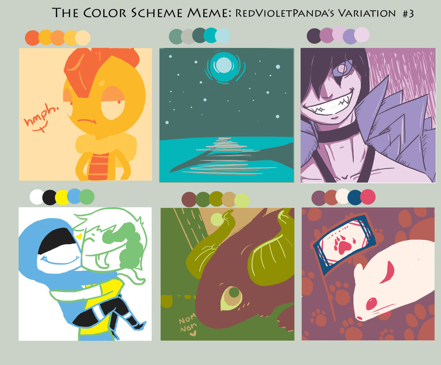 Color Scheme Meme by Remlit-Kitten on DeviantArt