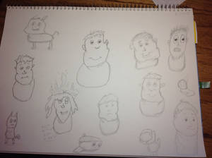 Character drawings
