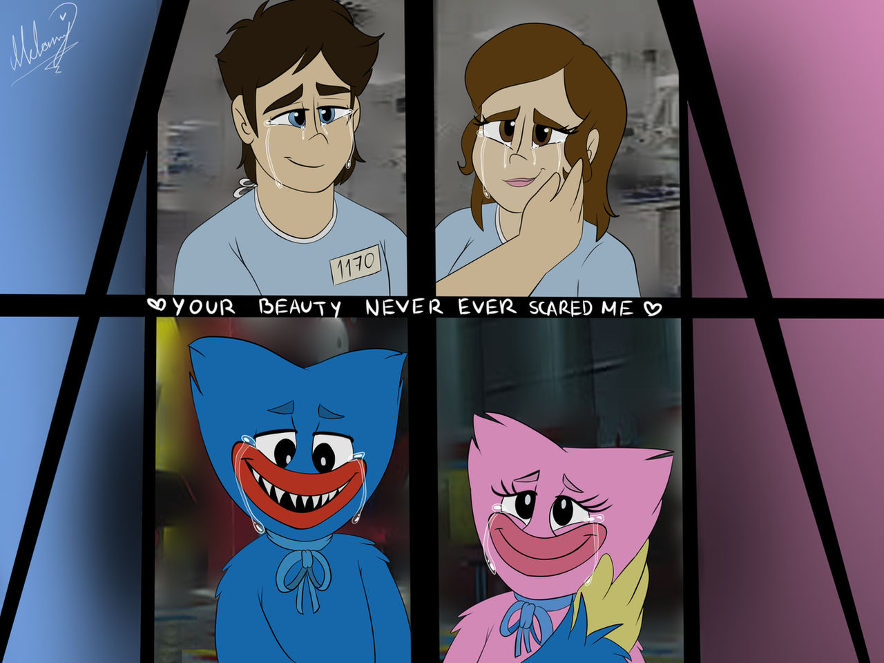 Kissy Missy x Huggy Wuggy AU Version by EquestriaFreddy95 on DeviantArt Kissy Missy x Huggy Wuggy AU Version by EquestriaFreddy95 on DeviantArt