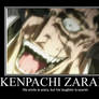 Kenpachi Motivational Poster Bleach - Laughter