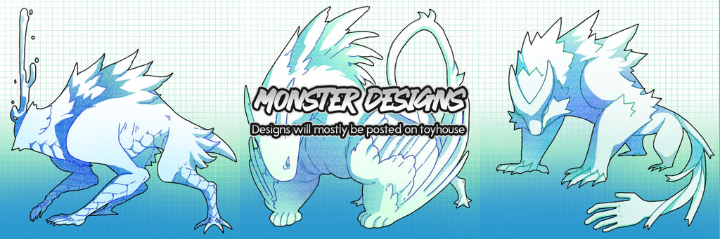 Error Code Monster Designs Monster Designs in 2021 by OuroborosBytes on DeviantArt