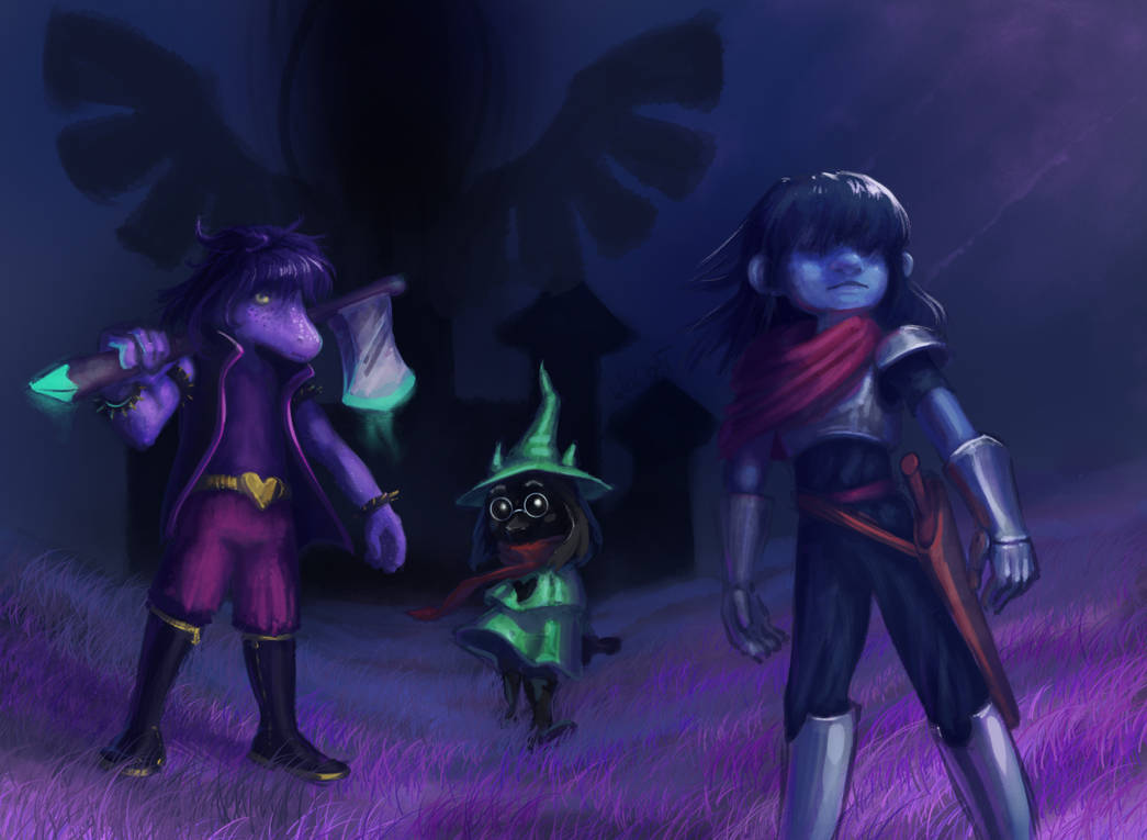 Delta Rune Trio by blaCkATstoryteller on DeviantArt