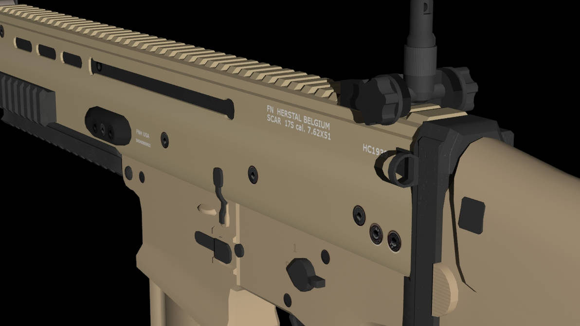 SCAR-H Tan_004 by zachgibson22 on DeviantArt
