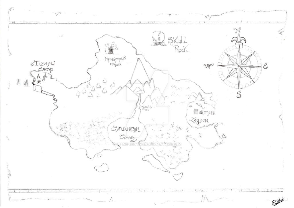 NeverLand Map By Diane Centaure On DeviantArt