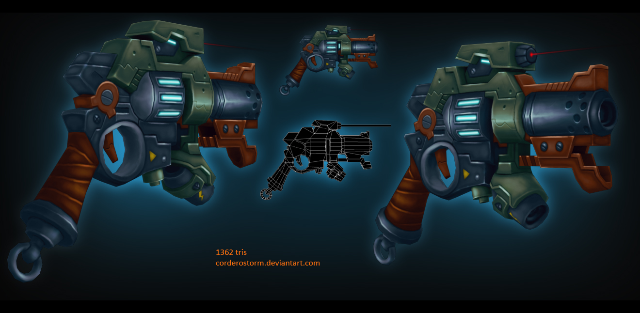 Wildstar Pistol by CorderoStorm