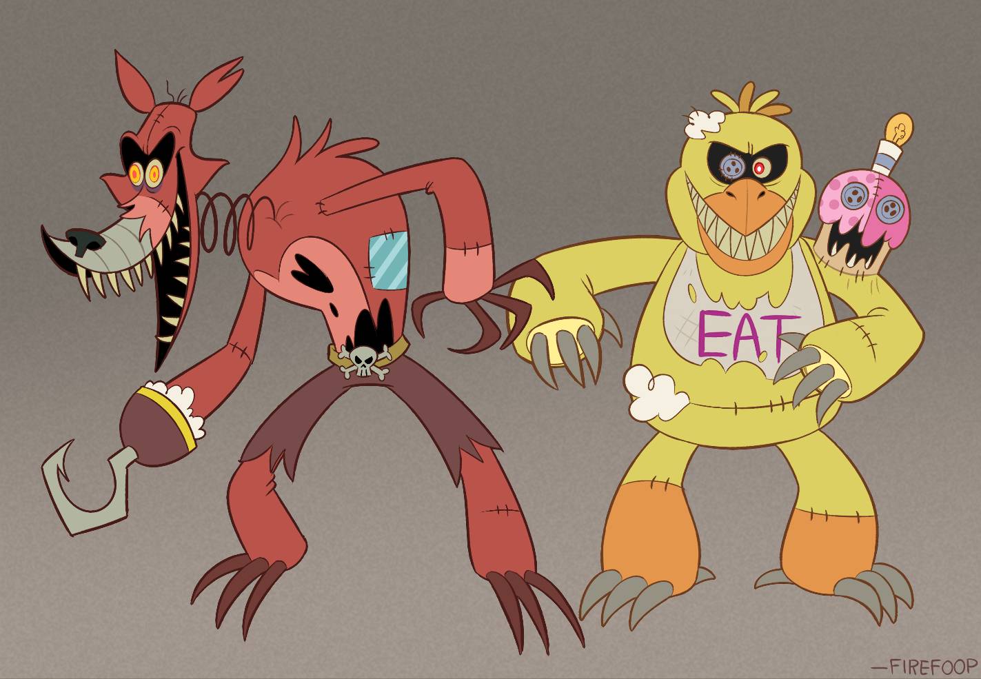 Fnaf 2  Withered Chica by QuelendUnderground on DeviantArt