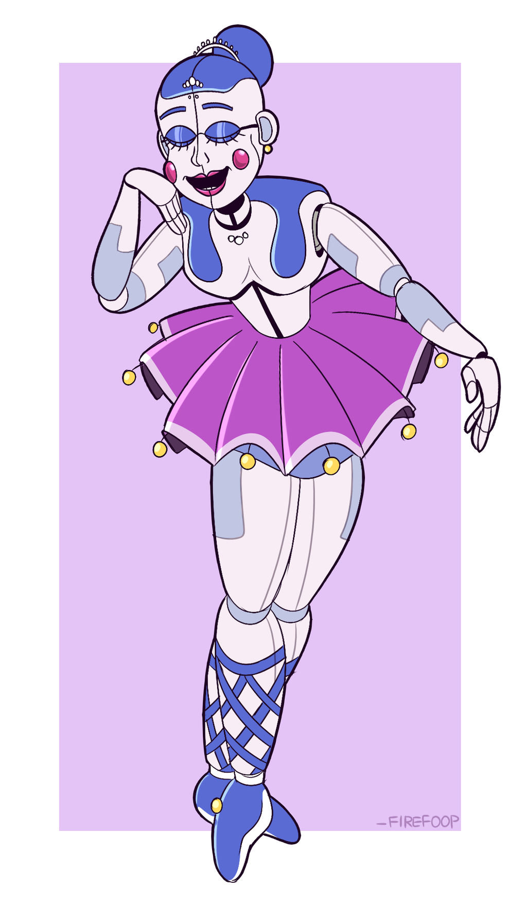 Felt like drawing Ballora by FireFoop on DeviantArt