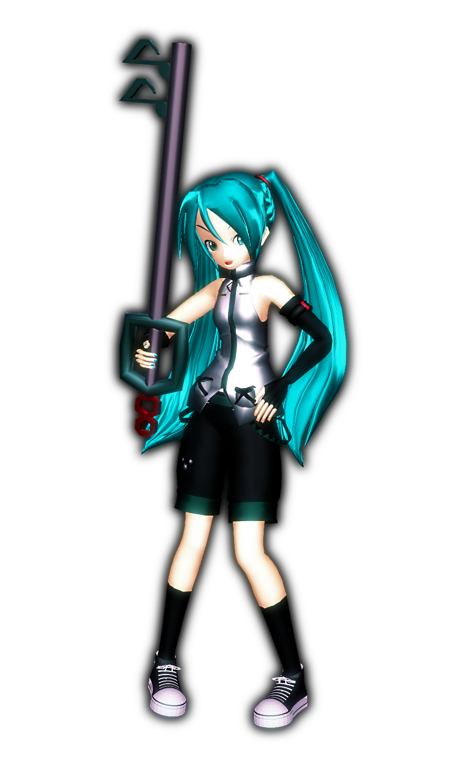 MMD Newcomer - Kingdom Hearts styled Miku