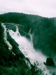 Rushing Waterfall