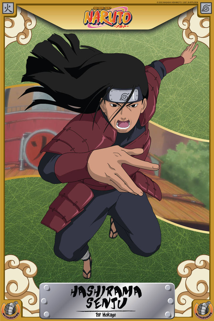 Hashirama Senju (1st Hokage) by meshugene89 on DeviantArt