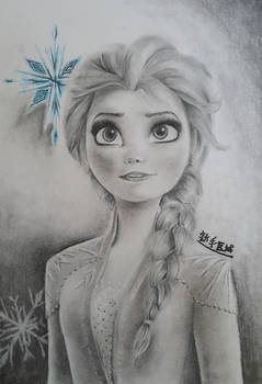 Frozen Elsa fanart