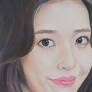 IU-LILAC Colour Pencil Drawing Art