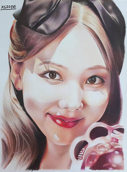 NAYEON POP Colour Pencil Drawing Xszone