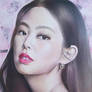 BLACKPINK Jennie Coloured Pencil Drawing Xszone