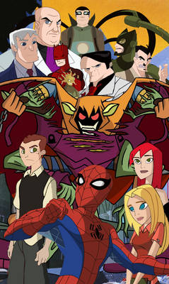 Spectacular spider-man Season 3 poster 