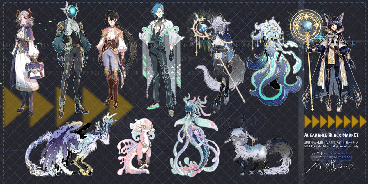 Adaptable Chacacters commission and adoptable characters by vampiry on DeviantArt