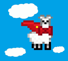 Fly Llama Llama Llama Fly by HappyClappyShit