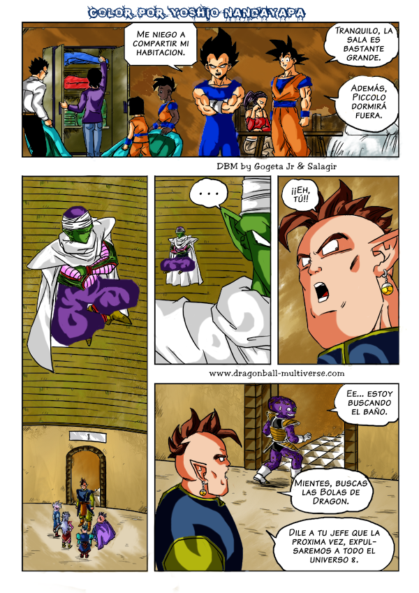 coloreo de pagina 525 de dragon ball multiverse by YOSHIONANDAYAPA on  DeviantArt