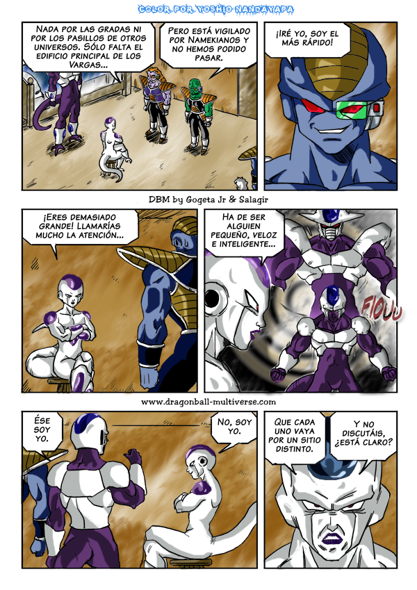 coloreo de pagina 525 de dragon ball multiverse by YOSHIONANDAYAPA on  DeviantArt