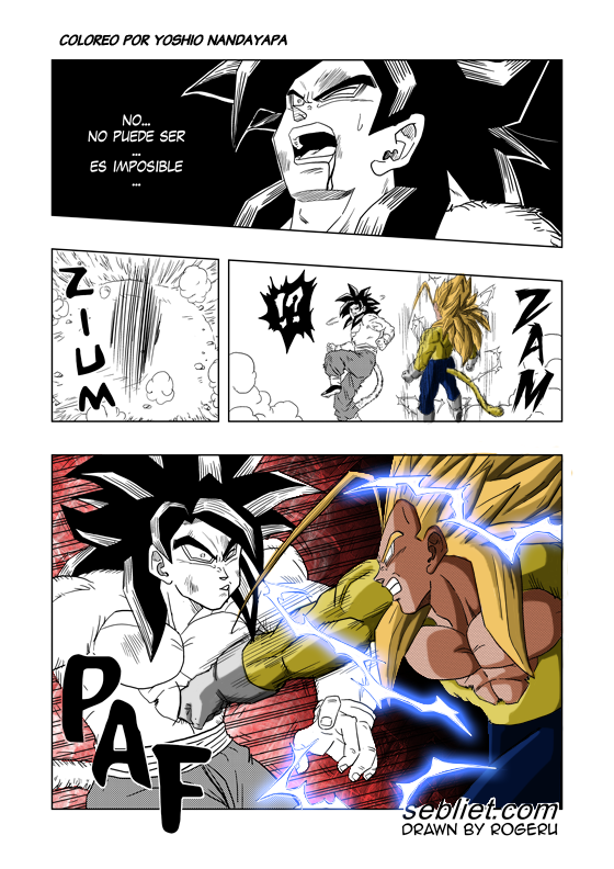 dragon ball ex pagina 137 color avance