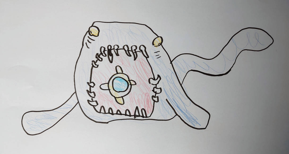 the bloop hand drawn by JeremysFanartEhv05 on DeviantArt