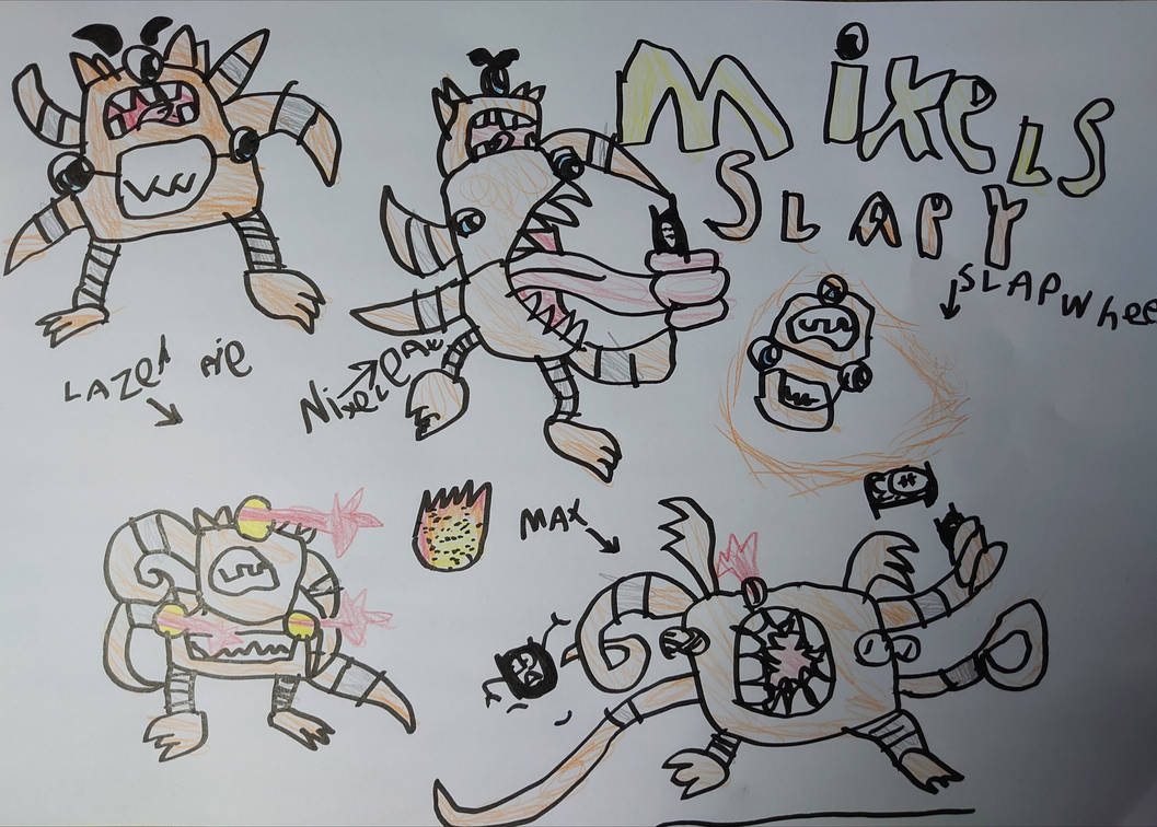 Mixels Animal Deviantart mixels 2603-4 hand drawn by JeremysFanartEhv05 on DeviantArt