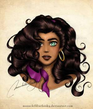 Esmeralda Portrait Color