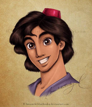 Aladdin Portrait Color