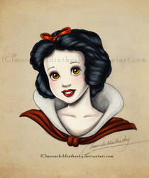 Snow White Portrait Color