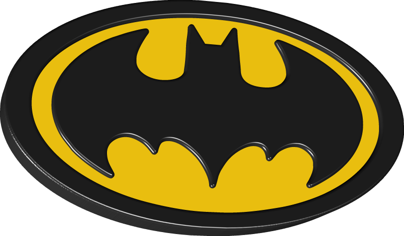 Batman Logo 3D