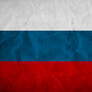 Russia Grunge Flag