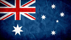 Australia Grunge Flag