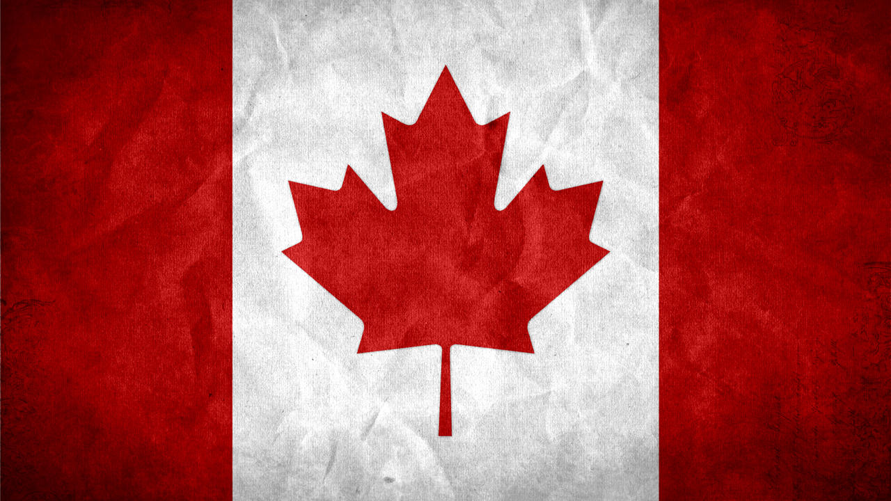 Canada Grunge Flag