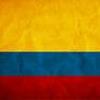 Colombia Grunge Flag