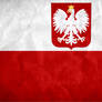 Poland Grunge Flag