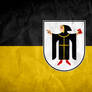 City of Munich/Muenchen Grunge Flag