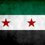 Old Syrian Grunge Flag