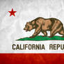 California State Grunge Flag