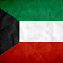 Kuwait Grunge Flag